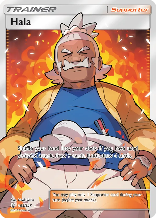 Hala (Full Art) 143/145 - Guardians Rising (HO) - LP
