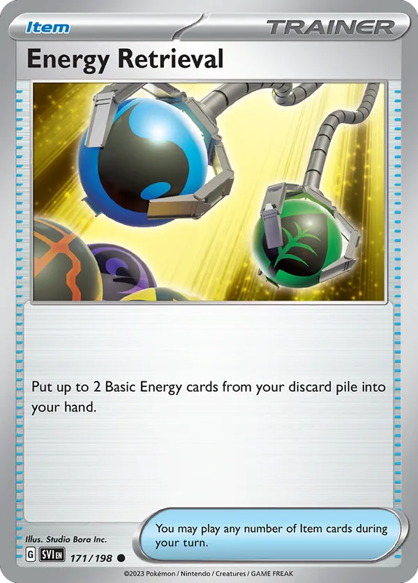 Energy Retrieval 171/198 - Scarlet & Violet Base Set (RH)