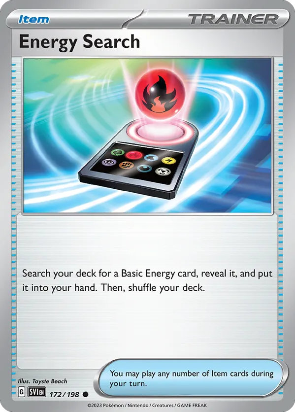 Energy Search 172/198 - Scarlet & Violet Base Set (NO)