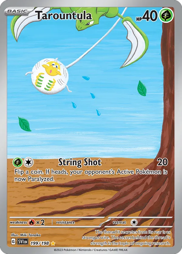 Tarountula 199/198 - Scarlet & Violet Base Set (HO)