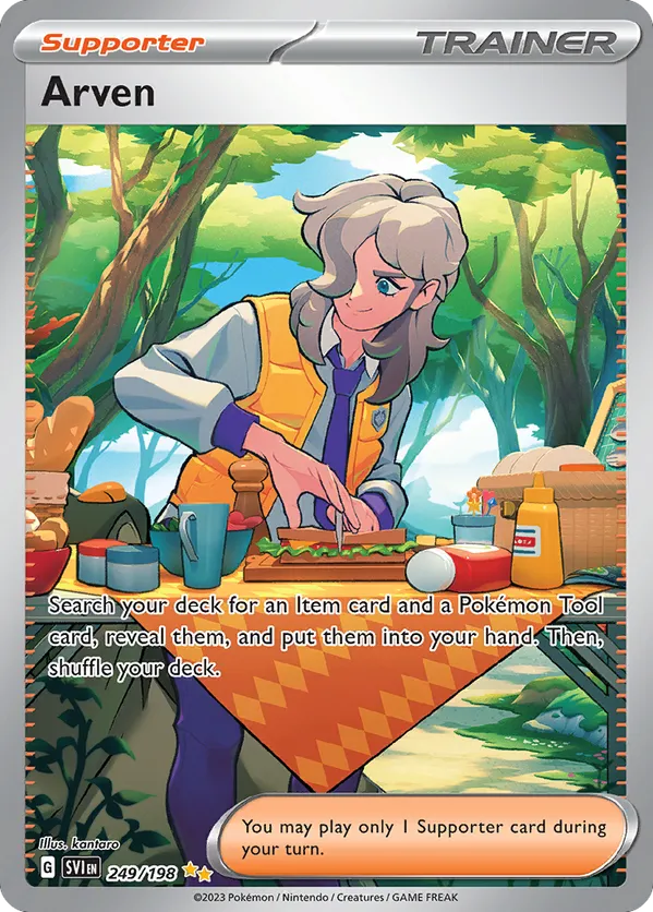 Arven 249/198 - Scarlet & Violet Base Set (HO)