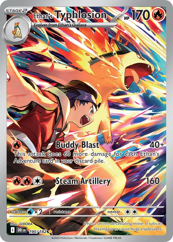 Ethan's Typhlosion 190/182 - Destined Rivals (HO)