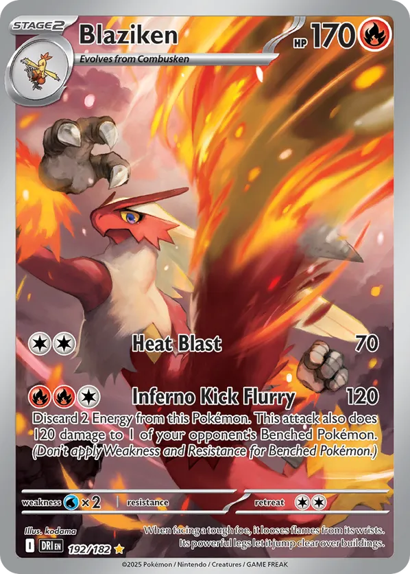 Blaziken 192/182 - Destined Rivals (HO)