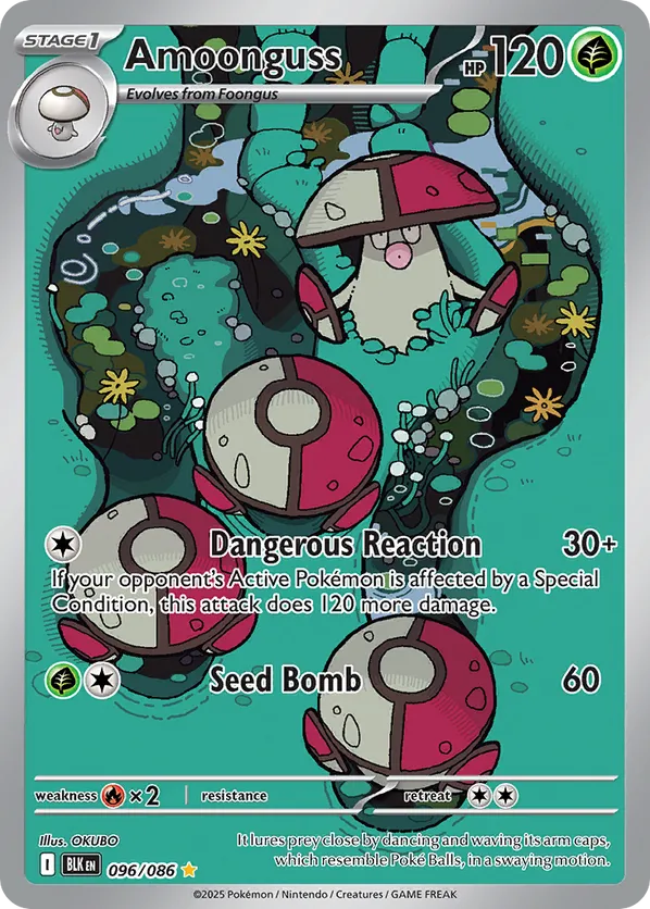 Amoonguss 096/086 - Black Bolt (HO)