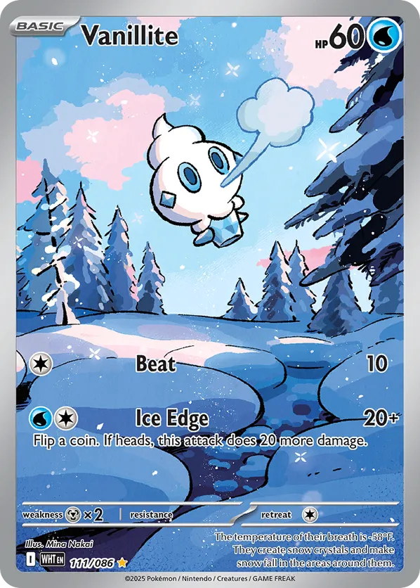Vanillite 111/086 - White Flare (HO)