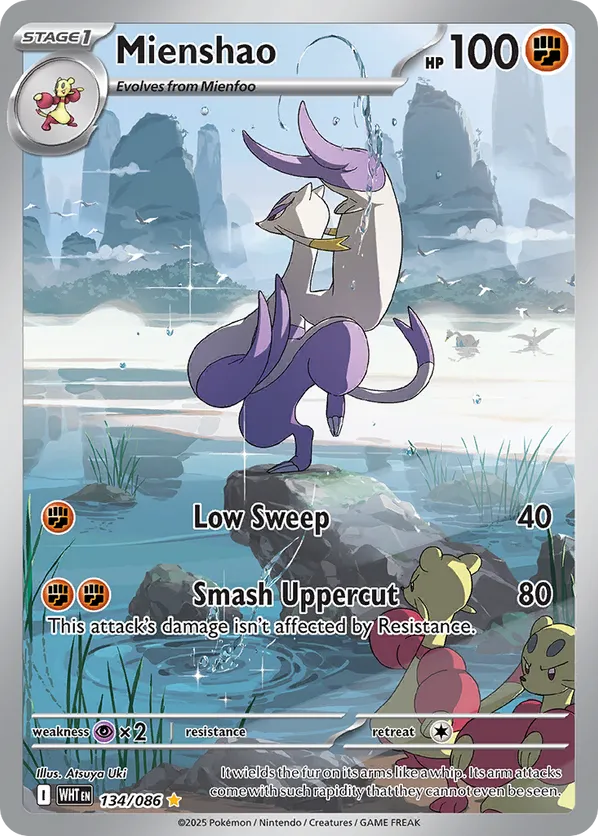 Mienshao 134/086 - White Flare (HO)