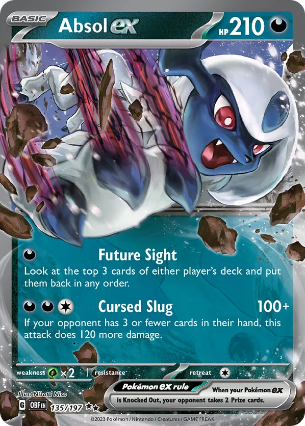 Absol ex 135/197 - Obsidian Flames (HO)