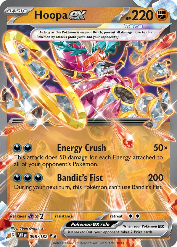 Hoopa ex 098/182 - Paradox Rift (HO)