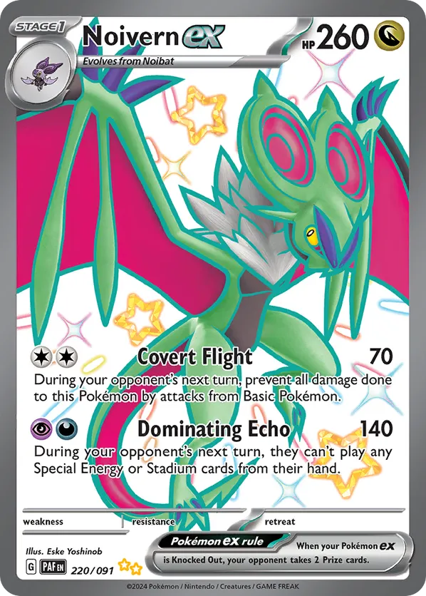 Noivern ex 220/091 - Paldean Fates (HO)