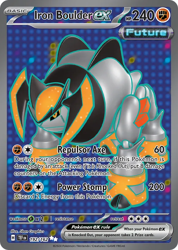 Iron Boulder ex 192/162 - Temporal Forces (HO)