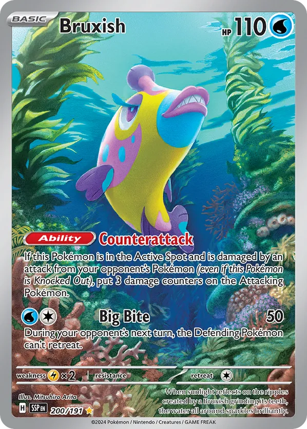Bruxish 200/191 - Surging Sparks (HO)