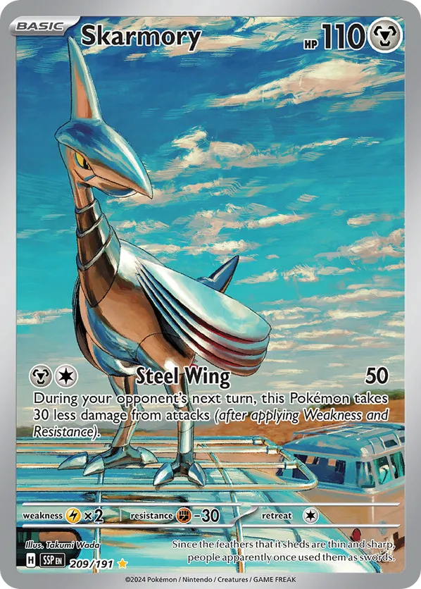 Skarmory 209/191 - Surging Sparks (HO)