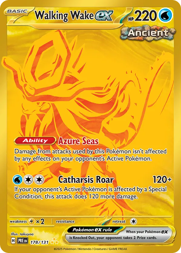 Walking Wake ex 178/131 - Prismatic Evolutions (HO)