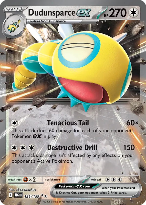 Dudunsparce ex 121/159 - Journey Together (HO)