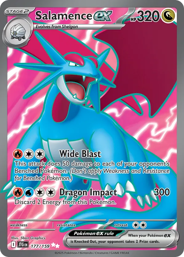 Salamence ex 177/159 - Journey Together (HO)
