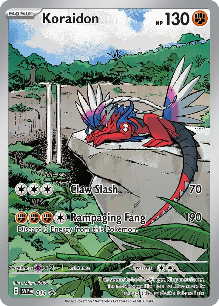 Koraidon 14 - Scarlet & Violet Promo (HO)