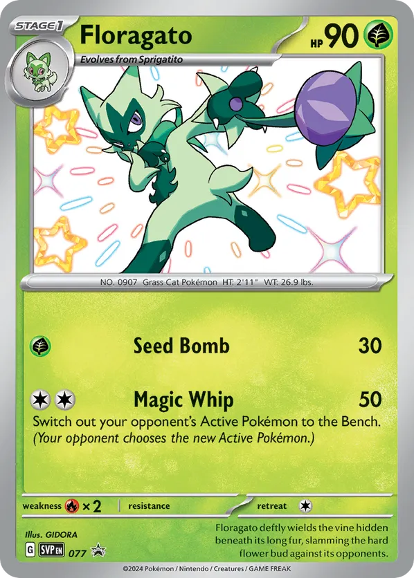 Floragato 77 - Scarlet & Violet Promo (HO)