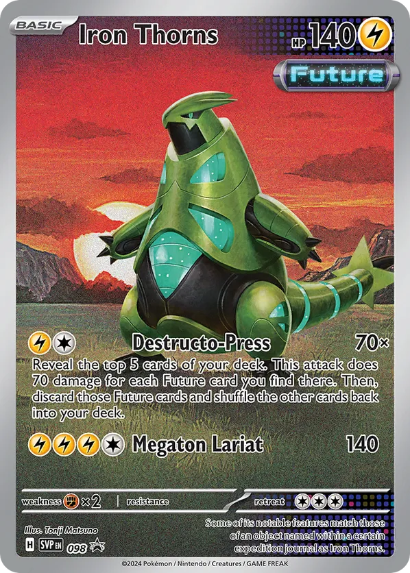 Iron Thorns 98 - Scarlet & Violet Promo (HO)