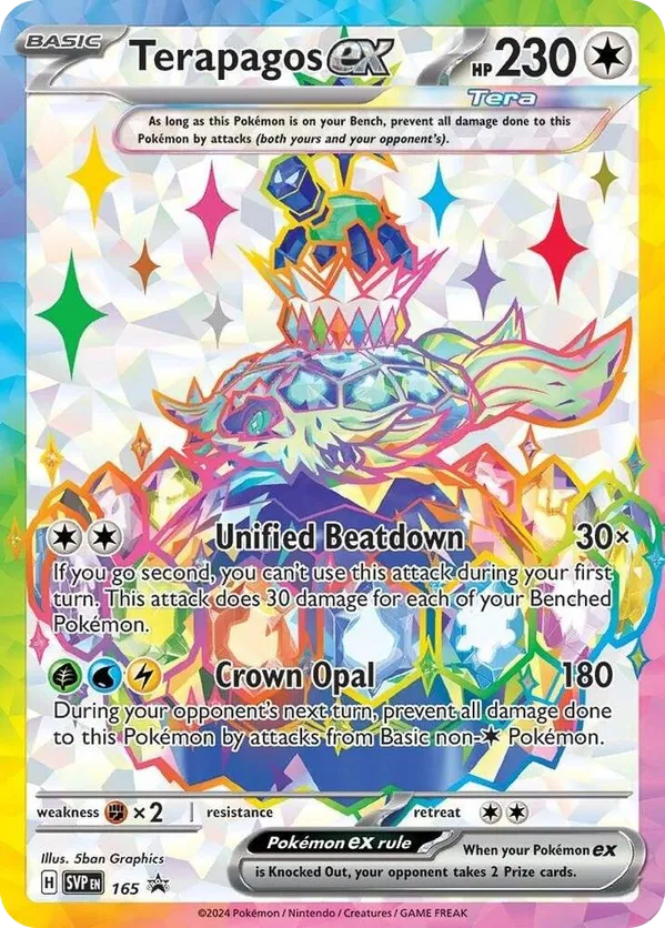 Terapagos ex 165 - Scarlet & Violet Promo (HO)