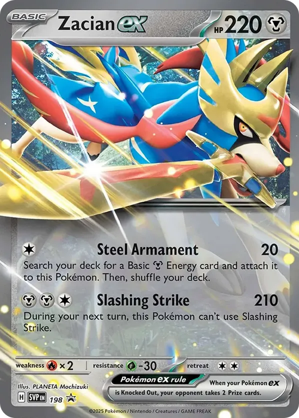 Hop's Zacian ex SVP193 - Scarlet & Violet Promo (HO)