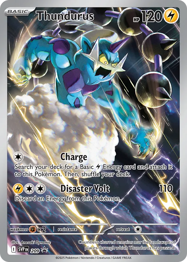 Thundurus - 209 209 - Scarlet & Violet Promo (HO)