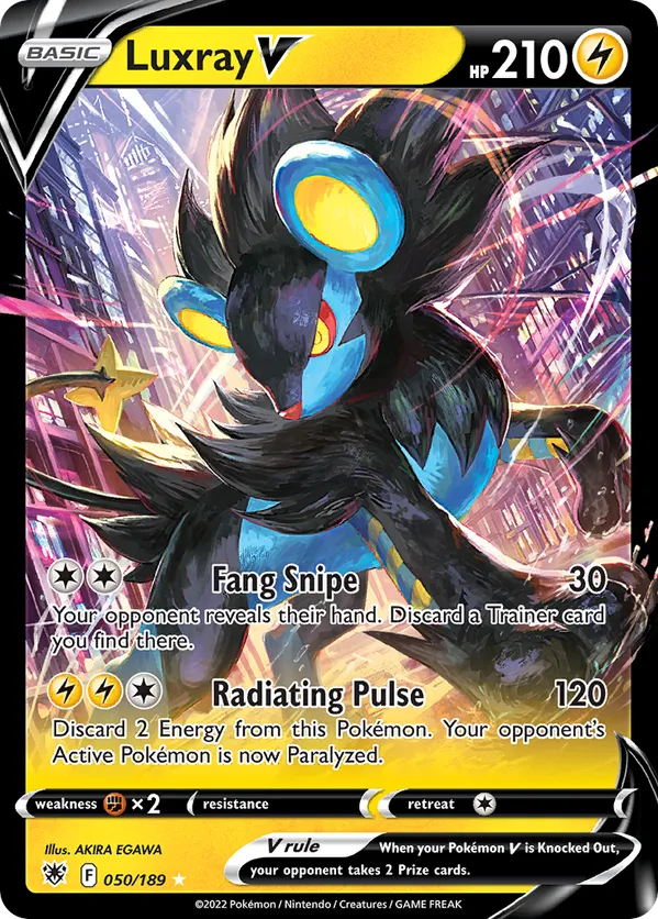 Luxray V 050/189 - Astral Radiance (HO)