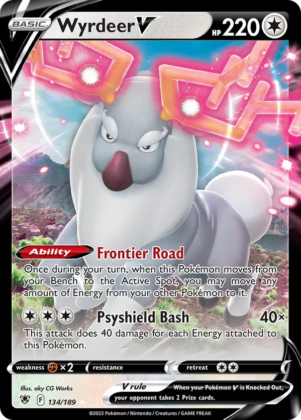 Wyrdeer V 134/189 - Astral Radiance (HO)