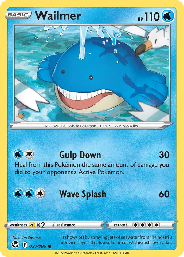 Wailmer 037/195 - Silver Tempest