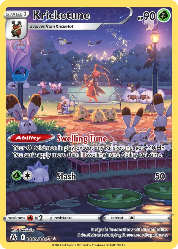 Kricketune GG02/GG70 - Crown Zenith: Galarian Gallery (HO)