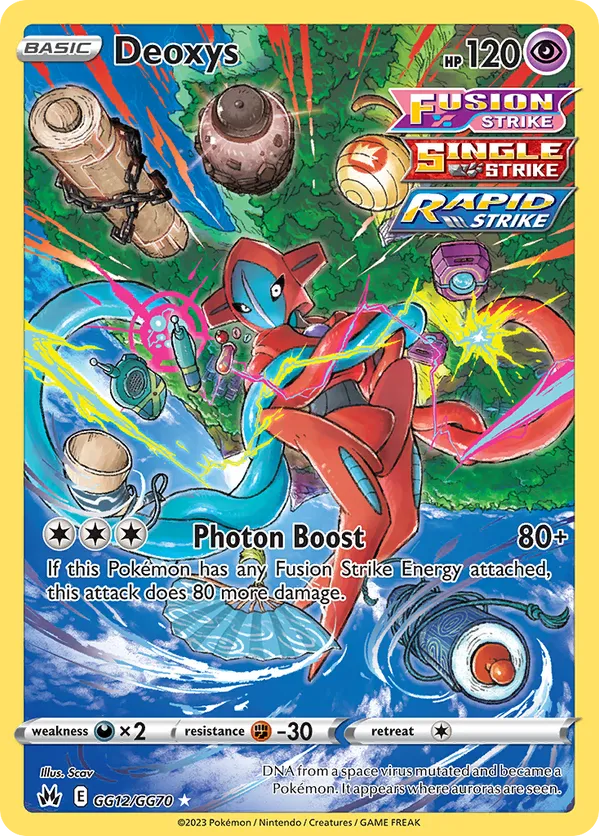 Deoxys GG12/GG70 - Crown Zenith: Galarian Gallery (HO)