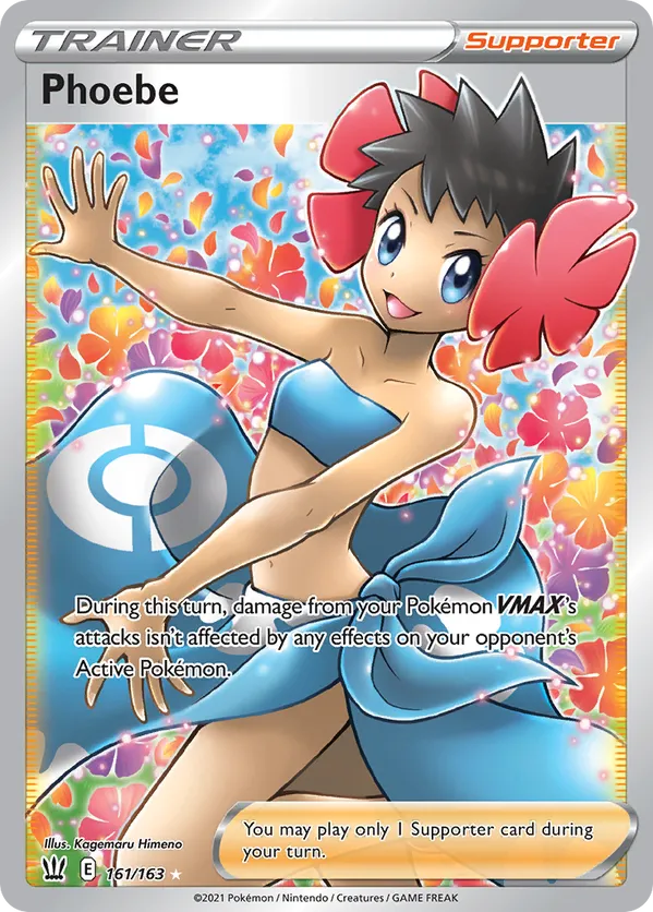 Phoebe (Full Art) 161/163 - Battle Styles (HO)