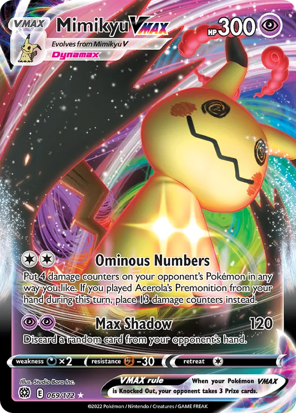 Mimikyu VMAX 069/172 - Brilliant Stars (HO)