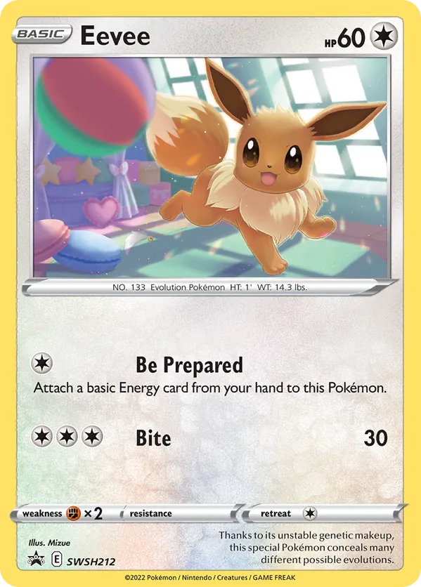 Eevee SWSH212 - Sword & Shield Promo (HO)