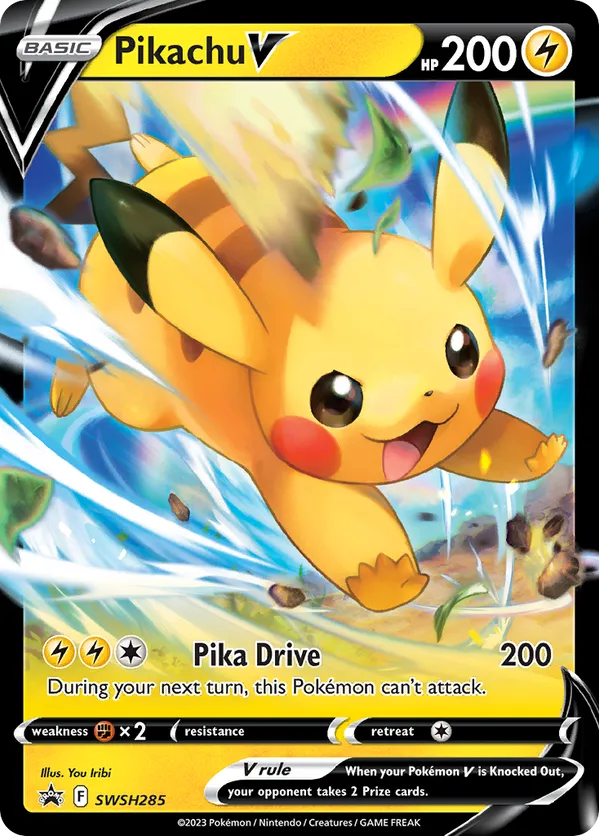 Pikachu V SWSH285 - Sword & Shield Promo (HO) - LP