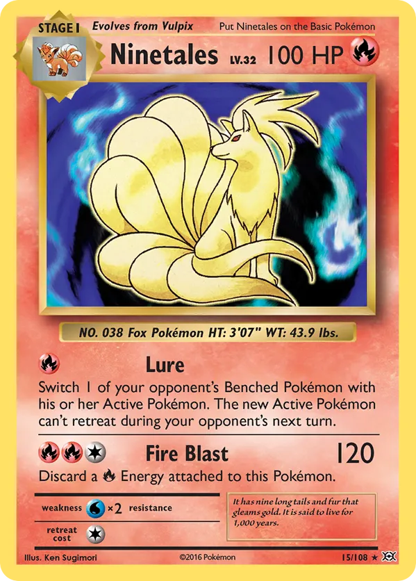 Ninetales 15/108 - Evolutions (HO)