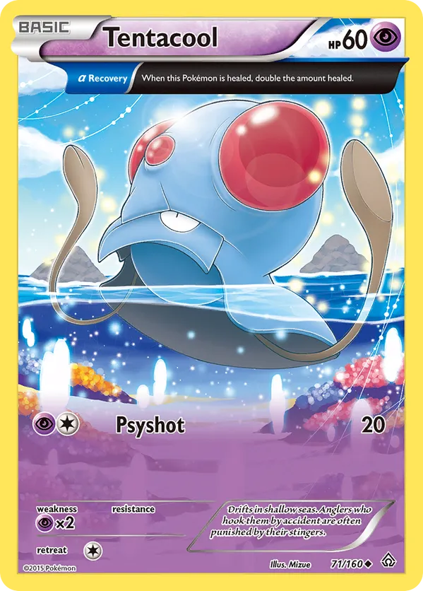 Tentacool (Alpha) 71 - Primal Clash (NO) - MP