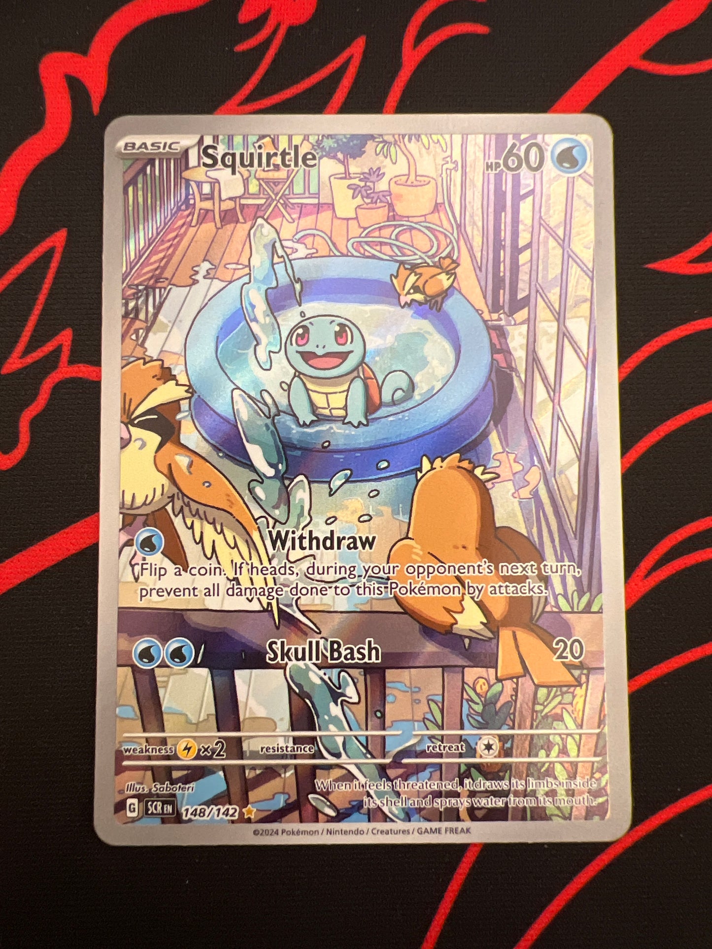 Squirtle 148/142 - Stellar Crown (HO)