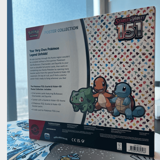 AUCTION: Pokemon Scarlet & Violet 151 Poster Collection