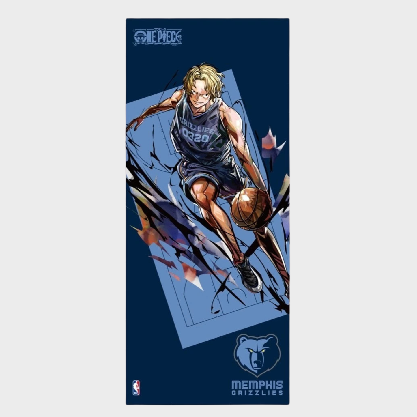 One Piece X NBA Sports Towel - GRIZZLIES