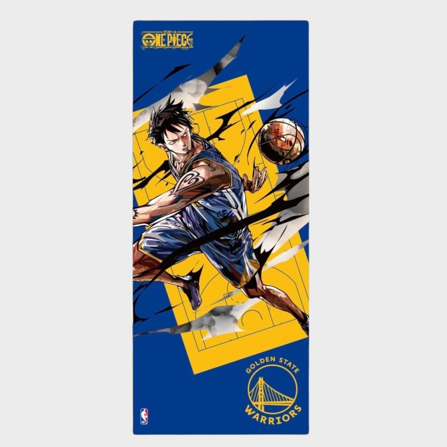 One Piece X NBA Sports Towel - Warriors