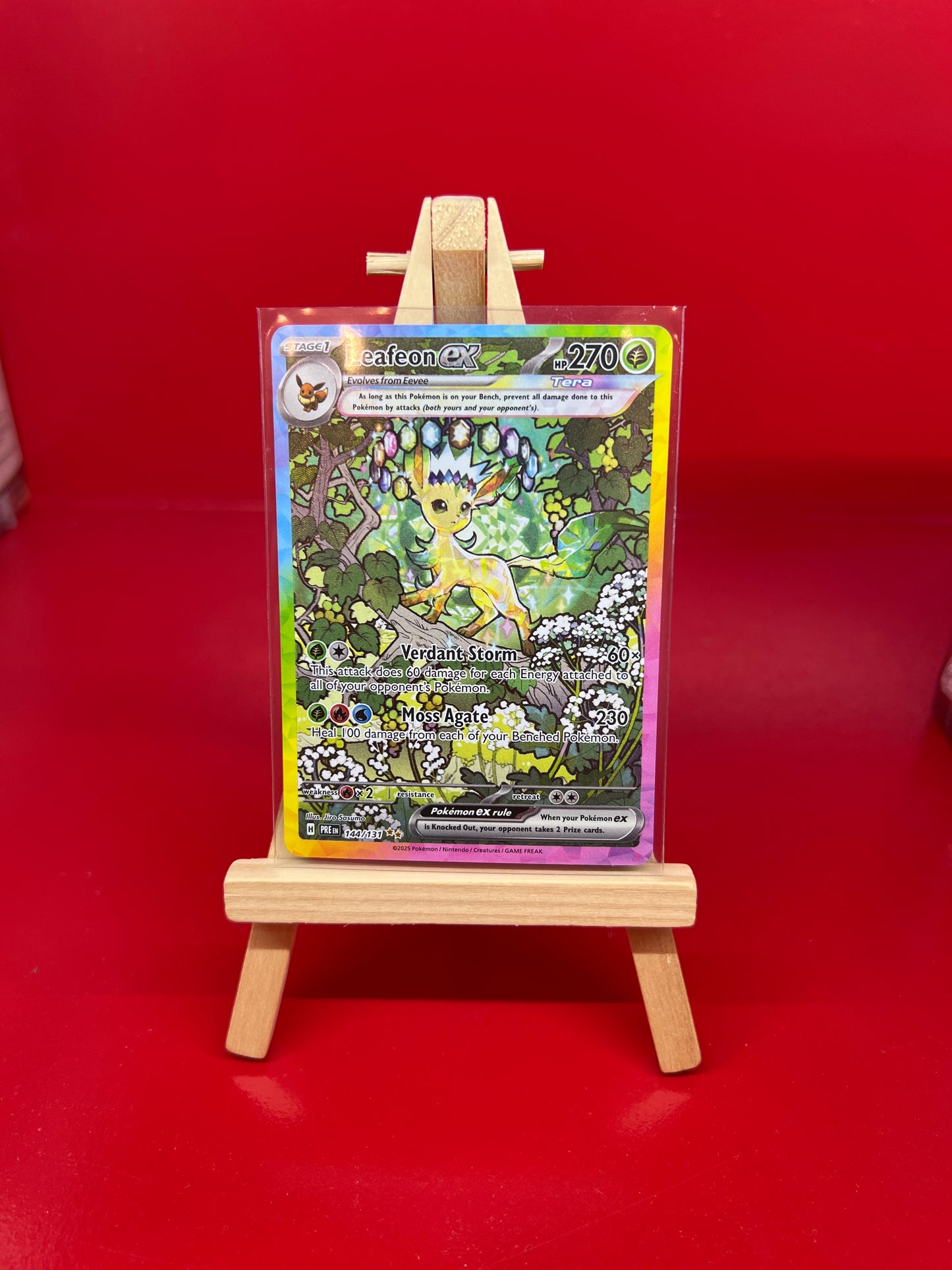 Leafeon ex 144/131 - Prismatic Evolutions (HO)