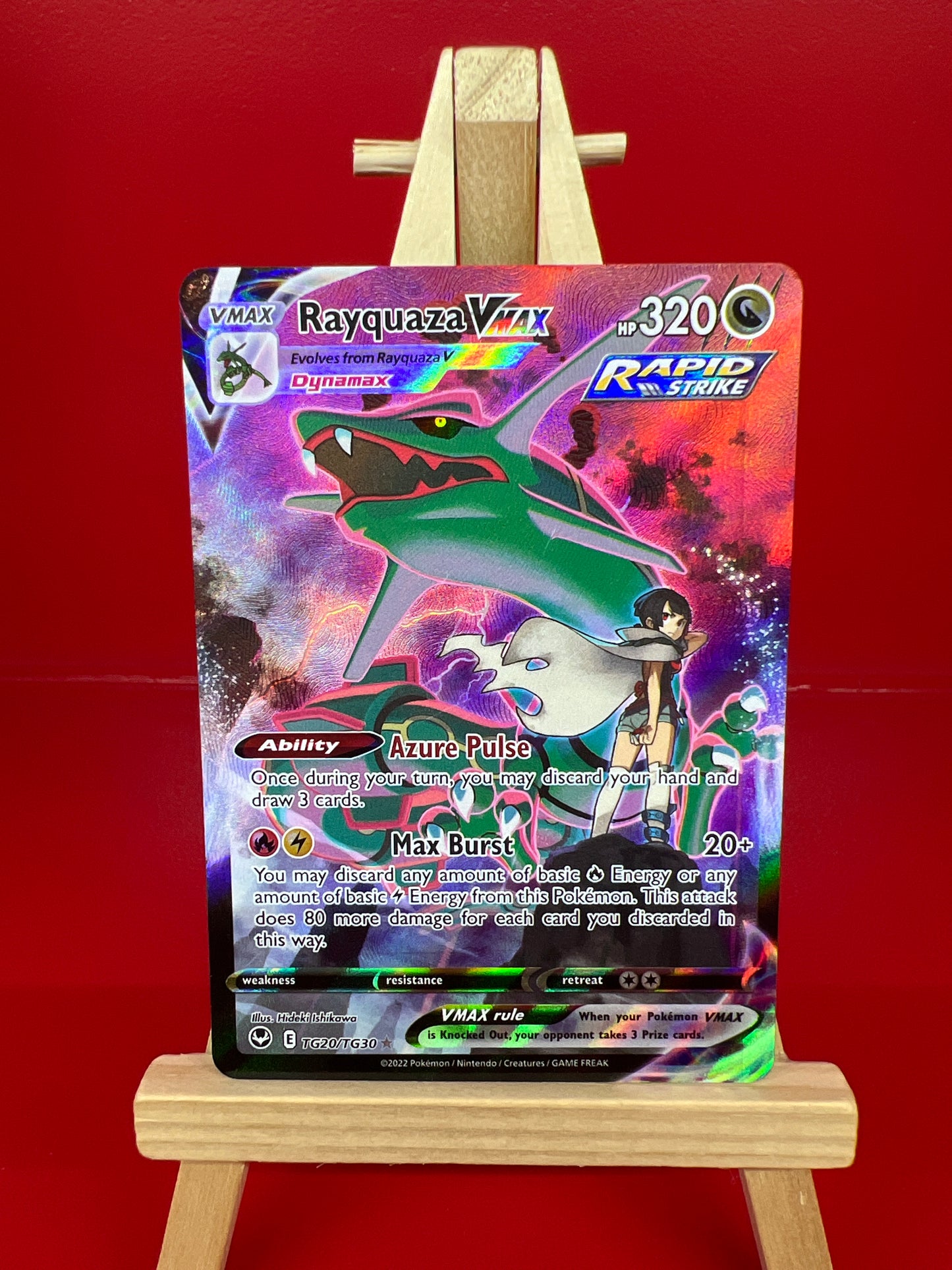 Rayquaza VMAX TG20/TG30 - Silver Tempest Trainer Gallery (HO) - LP