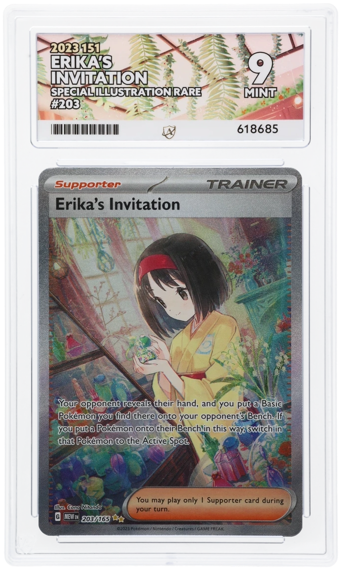 Erika's Invitation 203/165 [GRADED, ACE 9]