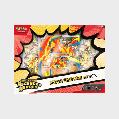 Pokemon Mega Evolution - Ascended Heroes EX Box