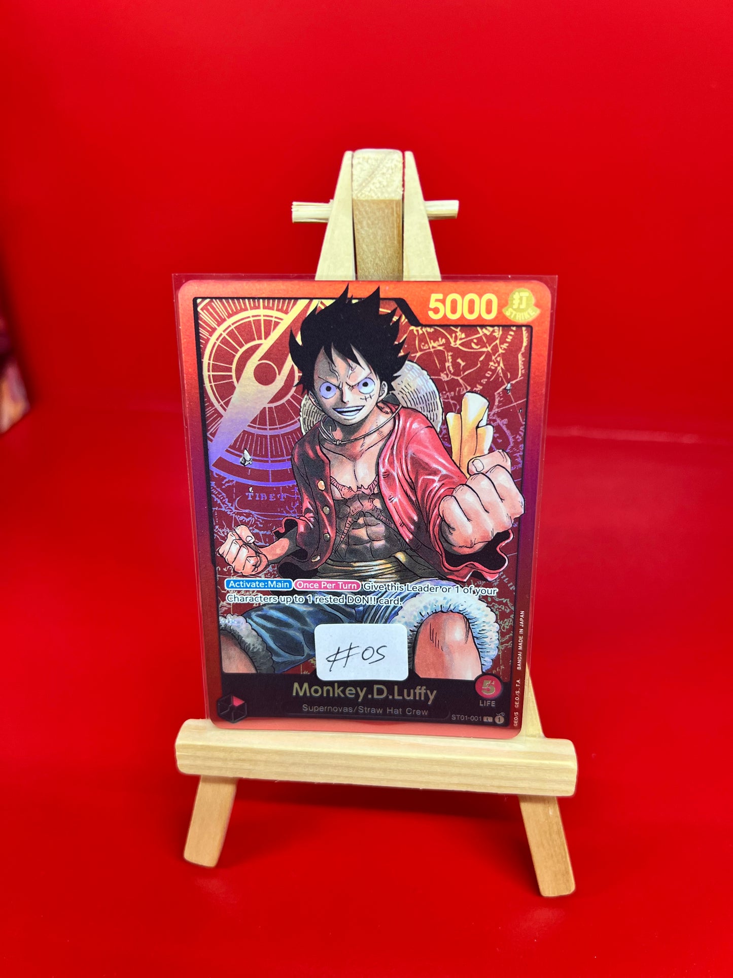 Monkey.D.Luffy ST01-001