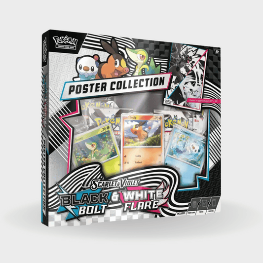 Pokemon Scarlet & Violet - Black Bolt/White Flare Unova Poster Collection