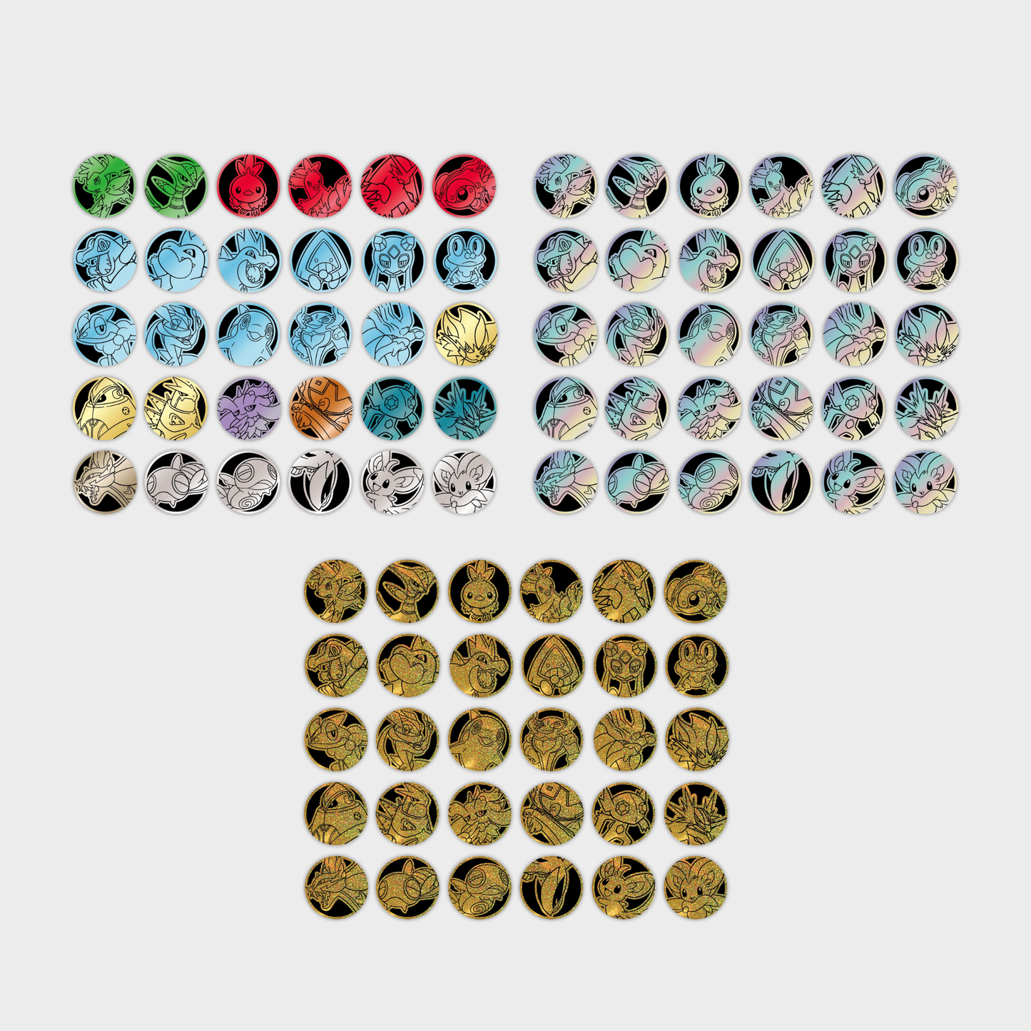 S-Chinese Pokemon Blade Awakened Coin Pack