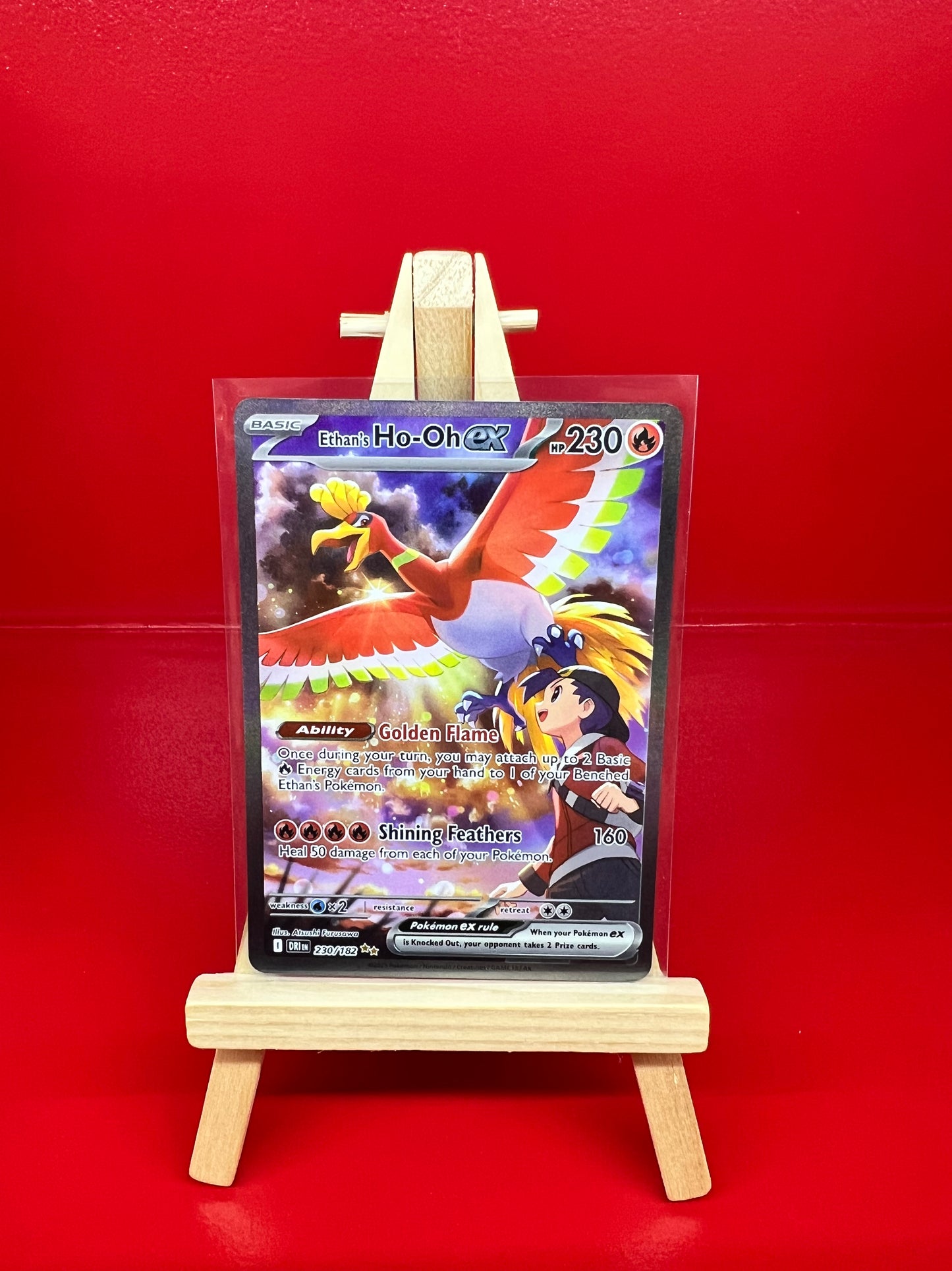 Ethan's Ho-oh ex 230/182 - Destined Rivals (HO)