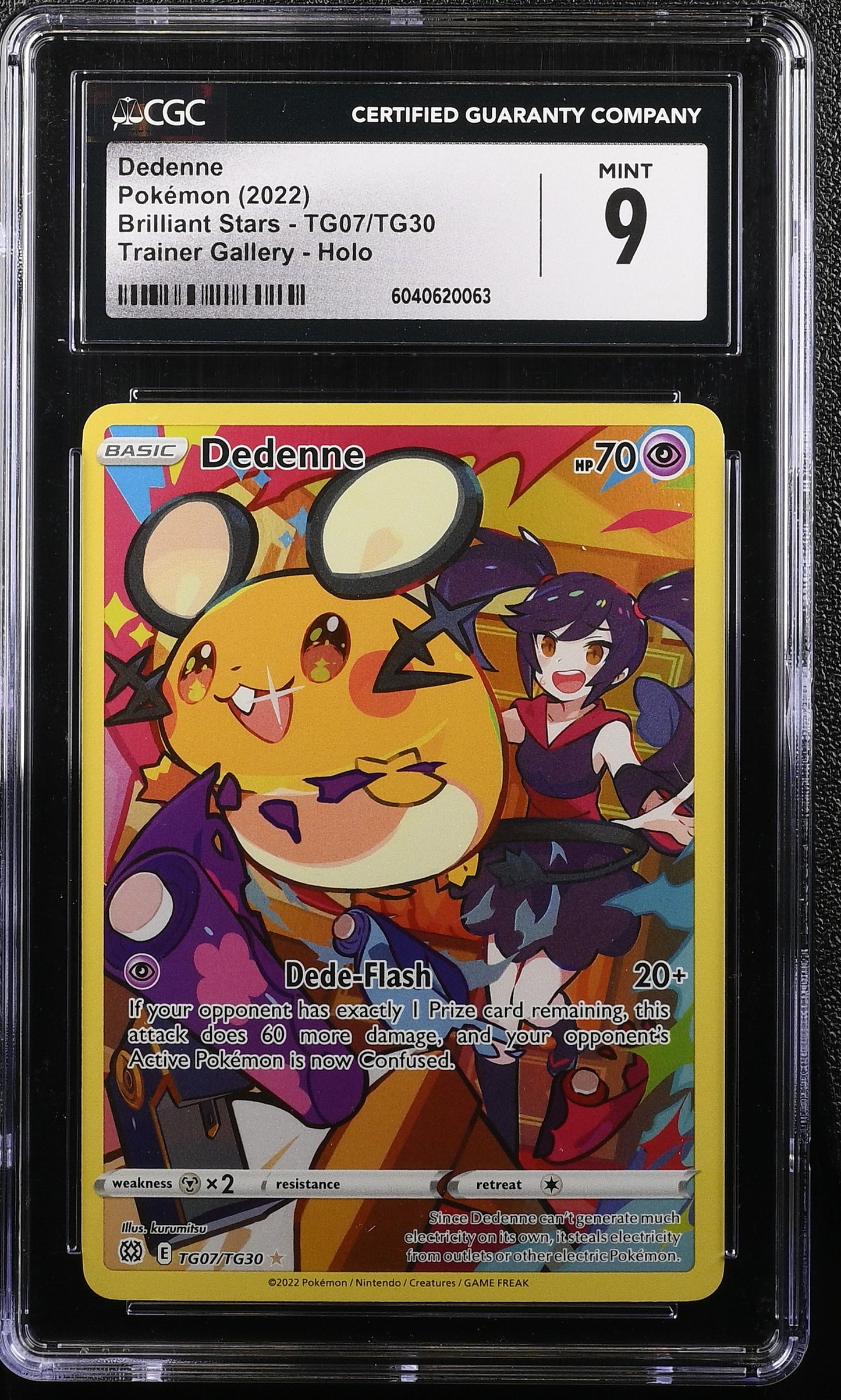 Dedenne TG07/TG30 CGC 9