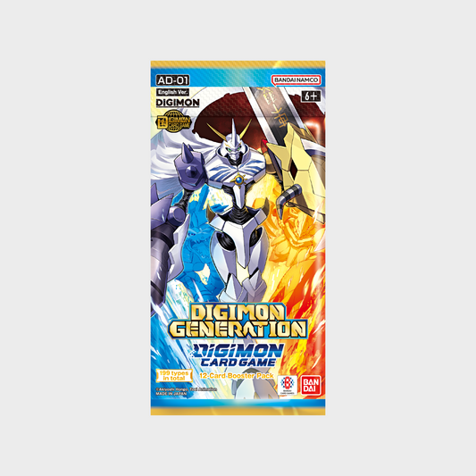 Digimon Generation Advanced Booster Pack [AD-01] [PRE-ORDER]